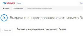 Как оформить охотничий билет через Госуслуги в Кальцедония