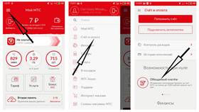 Как проверить обещанный платеж на МТС в Кальцедония