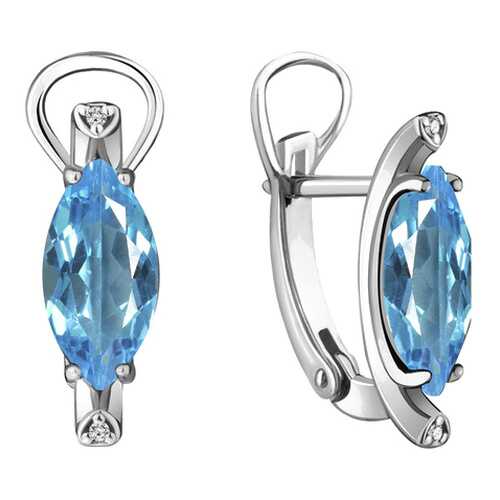 Серьги Aquamarine 4713092А.5 в Кальцедония