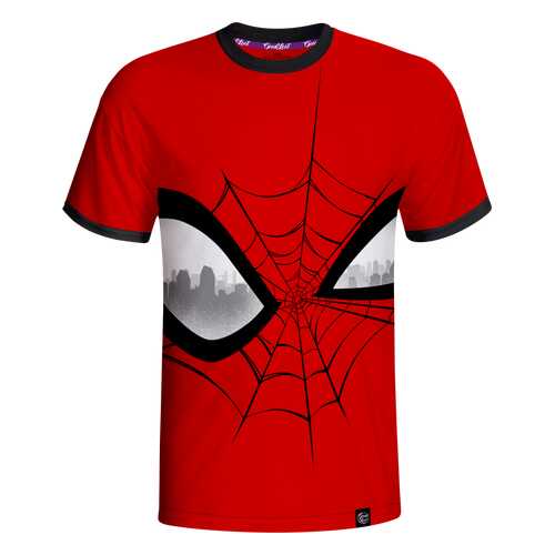 Футболка мужская Good Loot Spiderman Big Eyes красная XS в Кальцедония