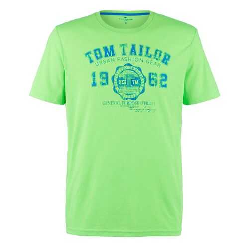 Футболка мужская TOM TAILOR 1008637 зеленая S в Кальцедония