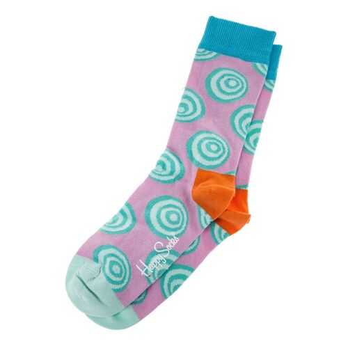 Носки мужские Happy Socks CRD01 розовые 41-46 EU в Кальцедония