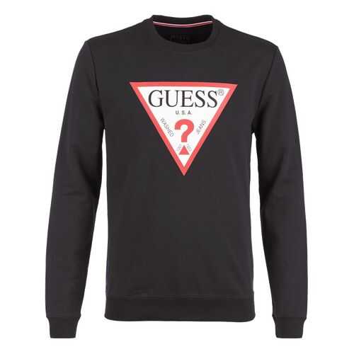 Свитшот мужской Guess M01Q37-K6ZS0 черный XL в Кальцедония