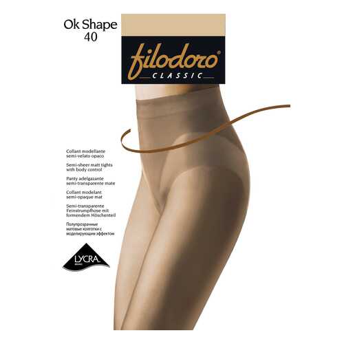 Колготки Filodoro Classic OK SHAPE 40/Glace/3 (M) в Кальцедония